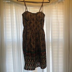 Spaghetti strapped dress